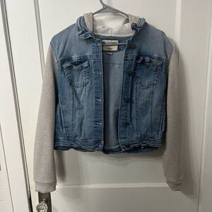 Fleece lined jean jacket